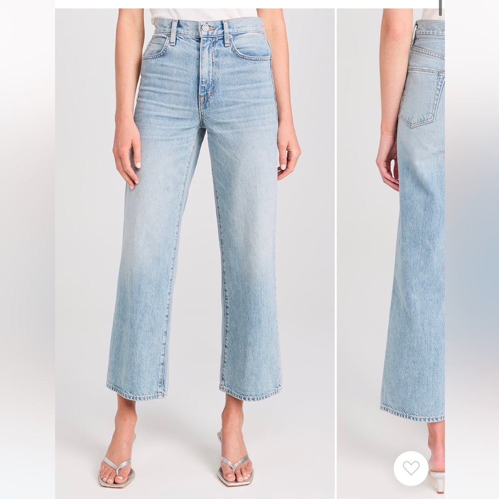 NWT SLVRKLAKE Grace Ankle Jean in Heartache Blue